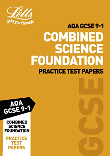9780008276195: Grade 9-1 GCSE Combined Science Foundation AQA Practice Test Papers: GCSE Grade 9-1