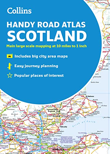 Stock image for Collins Handy Road Atlas Scotland: Ideal for Route Planning for sale by Better World Books: West