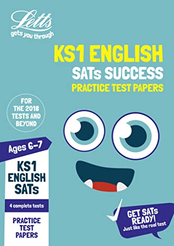 Beispielbild fr KS1 English SATs Practice Test Papers: 2018 tests (Letts KS1 SATs Success) zum Verkauf von WorldofBooks