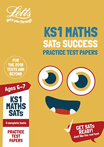 Beispielbild fr KS1 Maths SATs Practice Test Papers: 2018 tests (Letts KS1 SATs Success) zum Verkauf von AwesomeBooks