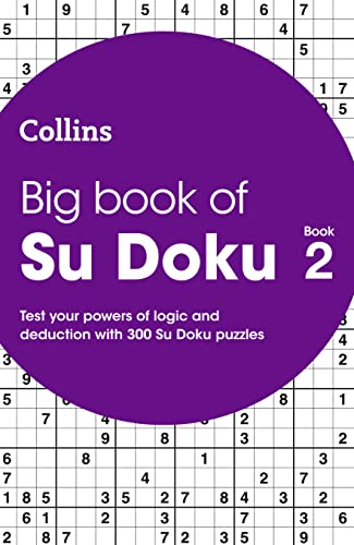 Stock image for Big Book of Su Doku book 2: 300 puzzles (Collins Su Doku) for sale by WorldofBooks