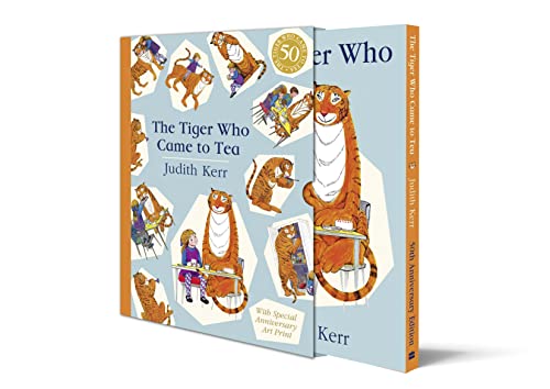 Imagen de archivo de The Tiger Who Came to Tea Gift Edition: The nation  s favourite illustrated children  s book, from the author of Mog the Forgetful Cat: Tiger Gift Edition a la venta por WorldofBooks