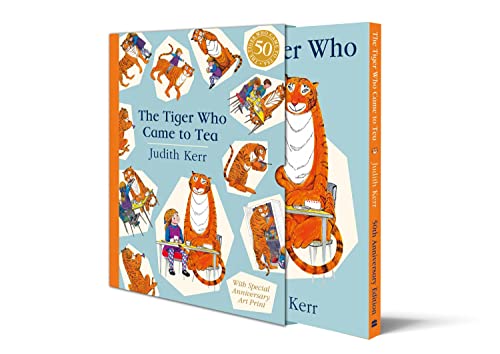 Stock image for The Tiger Who Came to Tea Gift Edition: The nation  s favourite illustrated children  s book, from the author of Mog the Forgetful Cat: Tiger Gift Edition for sale by WorldofBooks