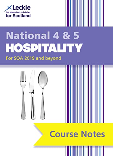 Stock image for National 4 &amp; 5 Hospitality Course Notes for sale by Blackwell's