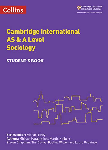 Stock image for Collins Cambridge AS & A Level - Cambridge International AS & A Level Sociology Student's Book for sale by Chiron Media