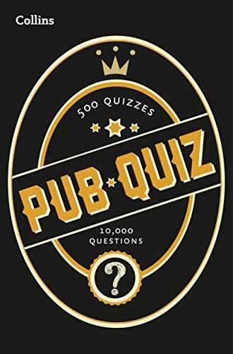 Beispielbild fr Collins Pub Quiz: 10,000 easy, medium and difficult questions (Collins Puzzle Books) zum Verkauf von WorldofBooks