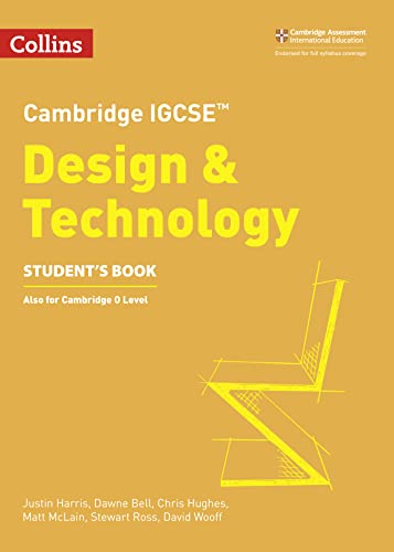 Beispielbild fr Cambridge IGCSE Design & Technology Students Book (Collins Cambridge IGCSE) zum Verkauf von WorldofBooks