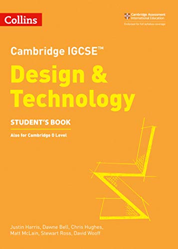 Stock image for Cambridge IGCSE Design & Technology Students Book (Collins Cambridge IGCSE) (Collins Cambridge IGCSE (TM)) for sale by AwesomeBooks