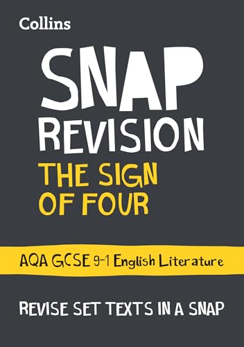 Stock image for The Sign of the Four: AQA GCSE English Literature Text Guide (Collins Snap Revision) for sale by Chiron Media