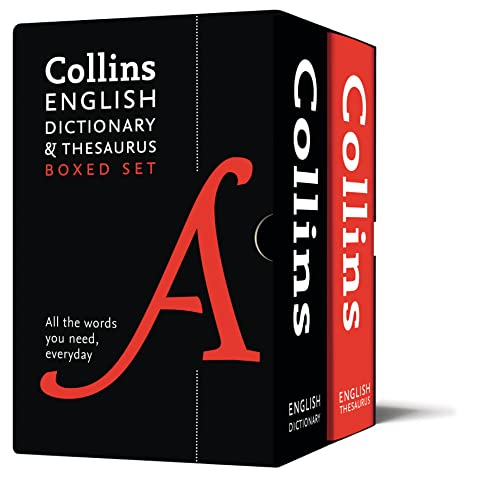 

Collins English Dictionary And Thesaurus Boxed Set 3 Revised edition