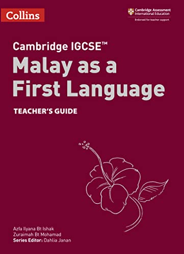 Imagen de archivo de Cambridge IGCSE Malay as a First Language. Teacher's Guide a la venta por Blackwell's