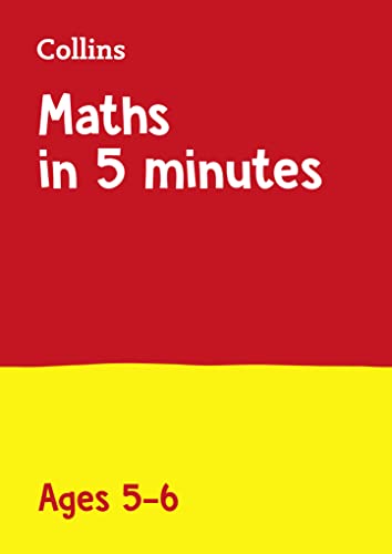 Beispielbild fr Maths in 5 Minutes a Day Age 5-6: Ideal for use at home zum Verkauf von WorldofBooks