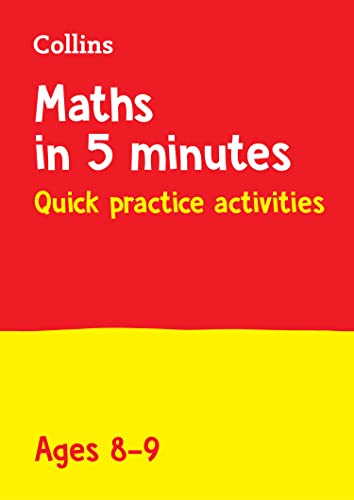 9780008311117: Letts 5-Minute Maths Mastery Age 8-9