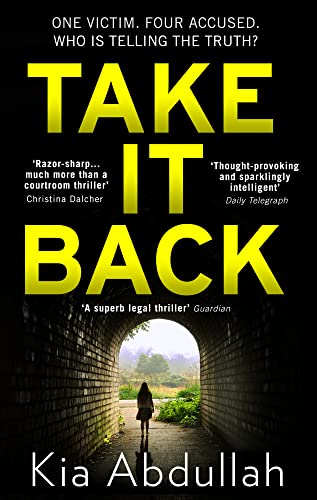 Stock image for Take It Back: The thrilling, explosive and shocking novel that has everyone gripped for sale by New Legacy Books