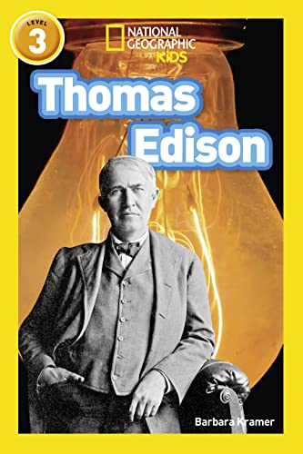 Stock image for Thomas Edison: Level 3 (National Geographic Readers) for sale by AwesomeBooks