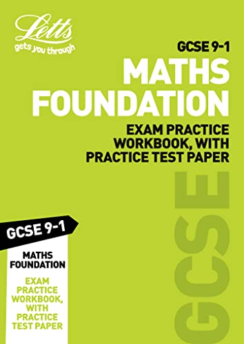 Beispielbild fr GCSE 9-1 Maths Foundation Exam Practice Workbook, with Practice Test Paper (Letts GCSE 9-1 Revision Success) zum Verkauf von WorldofBooks