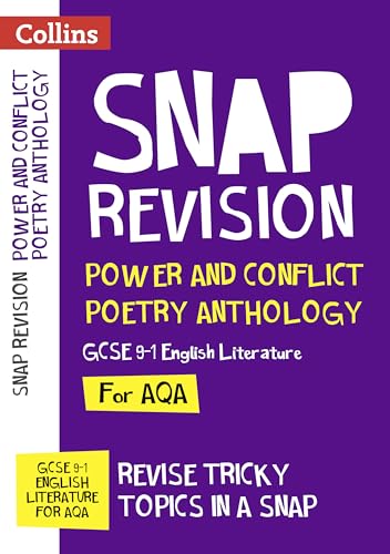 Stock image for AQA Poetry Anthology Power and Conflict Revision Guide: Ideal for home learning, 2022 and 2023 exams (Collins GCSE Grade 9-1 SNAP Revision) for sale by WorldofBooks