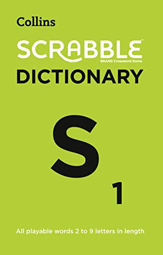 Imagen de archivo de Collins Scrabble Dictionary: The official Scrabble solver - all playable words 2 - 9 letters in length a la venta por ZBK Books