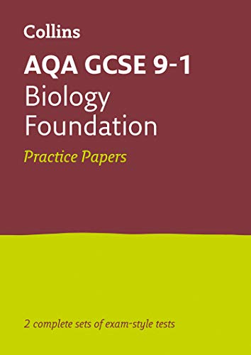 Beispielbild fr AQA GCSE 9-1 Biology. Foundation Practice Test Papers zum Verkauf von Blackwell's