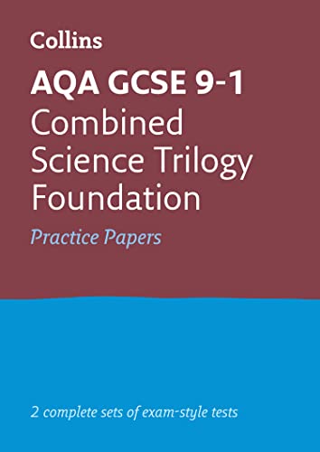Stock image for AQA GCSE 9-1 Combined Science Foundation Practice Papers: Ideal for the 2024 and 2025 exams (Collins GCSE Grade 9-1 Revision) for sale by WorldofBooks