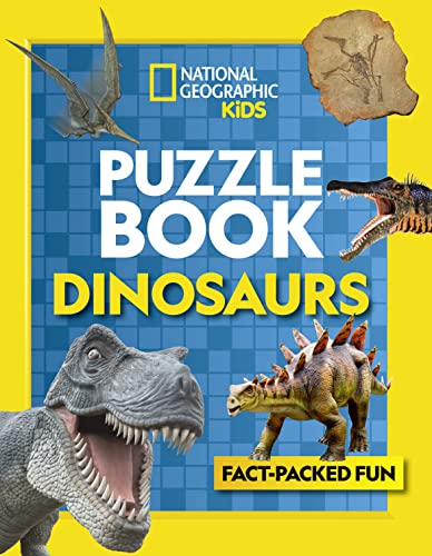 Stock image for Puzzle Book Dinosaurs: Brain-tickling quizzes, sudokus, crosswords and wordsearches (National Geographic Kids) for sale by WorldofBooks