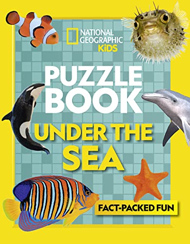 9780008321512: Puzzle Book Under the Sea: Brain-tickling quizzes, sudokus, crosswords and wordsearches (National Geographic Kids)