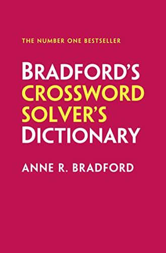 Imagen de archivo de Bradfords Crossword Solvers Dictionary: More than 250,000 solutions for cryptic and quick puzzles a la venta por Goldstone Books