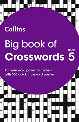 Beispielbild fr Big Book of Crosswords Book 5: 300 Quick Crossword Puzzles zum Verkauf von BooksRun