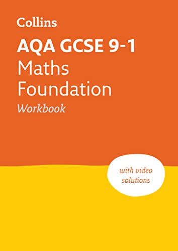 Stock image for AQA GCSE 9-1 Maths Foundation Workbook: Ideal for the 2024 and 2025 exams (Collins GCSE Grade 9-1 Revision) for sale by WorldofBooks