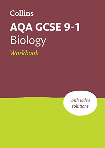 Stock image for AQA GCSE 9-1 Biology Workbook: Ideal for the 2024 and 2025 exams (Collins GCSE Grade 9-1 Revision) for sale by WorldofBooks