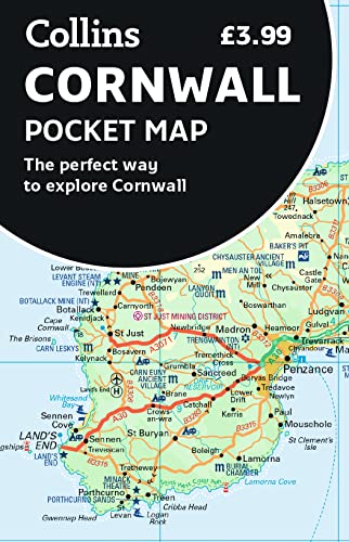 Beispielbild fr Cornwall Pocket Map zum Verkauf von Blackwell's