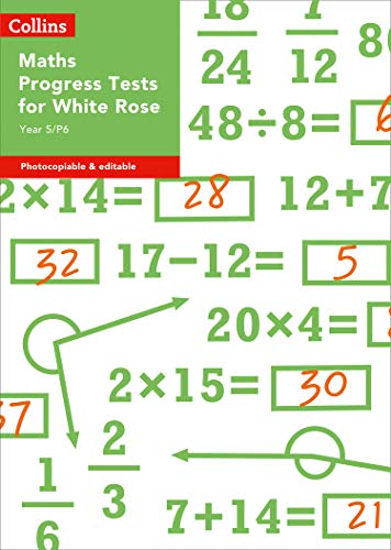 9780008333560: Year 5/P6 Maths Progress Tests for White Rose (Collins Tests & Assessment)