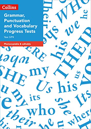 Beispielbild fr Year 3/P4 Grammar, Punctuation and Vocabulary Progress Tests (Paperback) zum Verkauf von Grand Eagle Retail