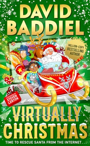 Beispielbild fr Virtually Christmas: A funny illustrated childrens book from million-copy bestseller David Baddiel - fantastic festive fun for kids! zum Verkauf von WorldofBooks