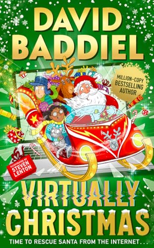 Imagen de archivo de Virtually Christmas: A funny illustrated childrens book from million-copy bestseller David Baddiel - fantastic festive fun for kids! a la venta por WorldofBooks