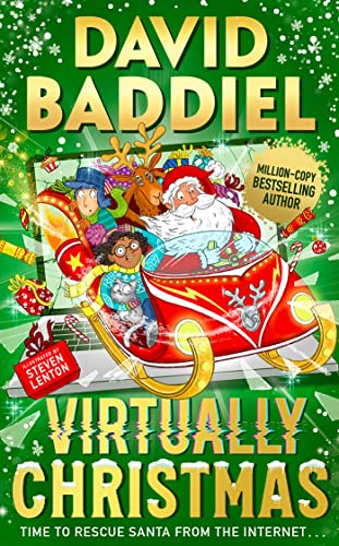 Beispielbild fr Virtually Christmas: A funny illustrated childrens book from million-copy bestseller David Baddiel - fantastic festive fun for kids! zum Verkauf von AwesomeBooks