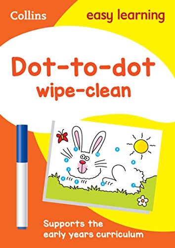 Stock image for Collins Easy Learning Preschool ? Dot-to-Dot Age 3-5 Wipe Clean Activity Book for sale by Ergodebooks