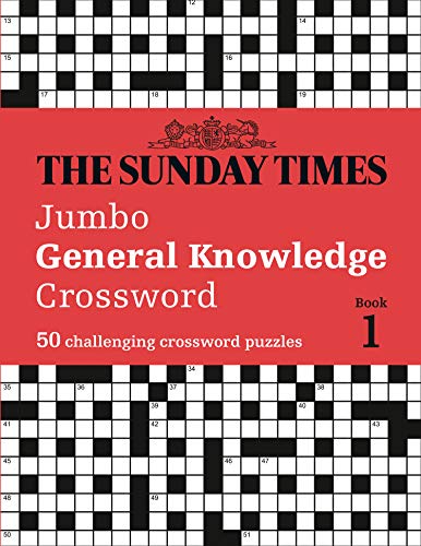 9780008343897: The Sunday Times Jumbo General Knowledge Crossword Book 1: 50 general knowledge crosswords