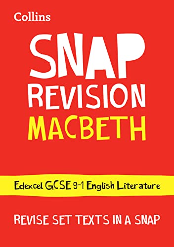 9780008353025: Macbeth: New Grade 9-1 GCSE English Literature Edexcel Text Guide (Collins GCSE 9-1 Snap Revision)