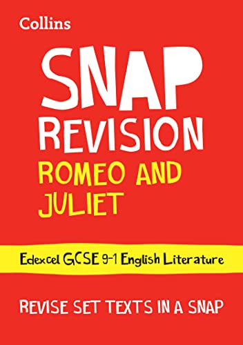9780008353049: Romeo and Juliet: New Grade 9-1 GCSE English Literature Edexcel Text Guide (Collins GCSE 9-1 Snap Revision)