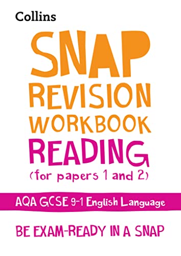 Stock image for AQA GCSE 9-1 English Language Reading (Papers 1 & 2) Workbook: Ideal for the 2024 and 2025 exams (Collins GCSE Grade 9-1 SNAP Revision) for sale by WorldofBooks