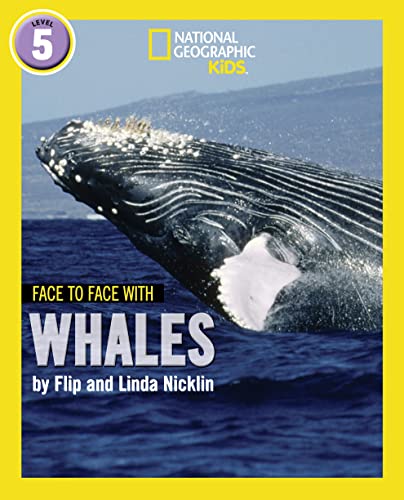 Stock image for Face to Face with Whales: Level 5 (National Geographic Readers) for sale by AwesomeBooks