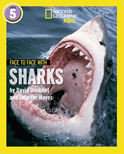 Stock image for Face to Face with Sharks: Level 5 (National Geographic Readers) for sale by Hawking Books