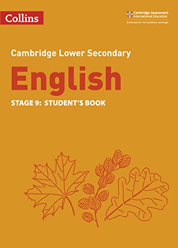 9780008364083: Lower Secondary English Student's Book: Stage 9 (Collins Cambridge Lower Secondary English)