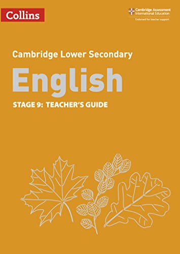 9780008364144: Lower Secondary English Teacher's Guide: Stage 9 (Collins Cambridge Lower Secondary English)