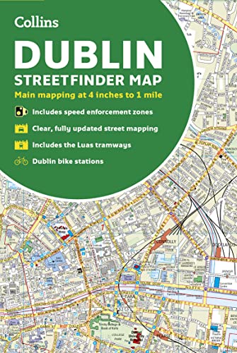 9780008369958: Collins Dublin Streetfinder Colour Map [Idioma Ingls]: Ideal for exploring