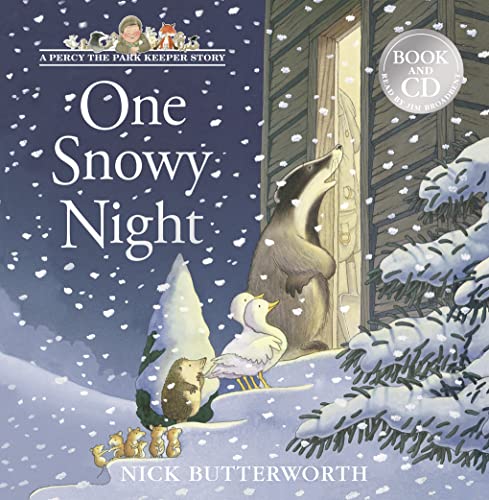 9780008375713: One Snowy Night: Book & CD (A Percy the Park Keeper Story)