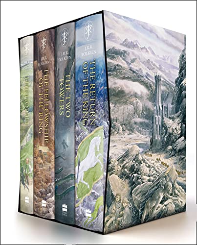 Stock image for The Hobbit The Lord of the Rings Boxed Set: Illustrated edition for sale by Omega