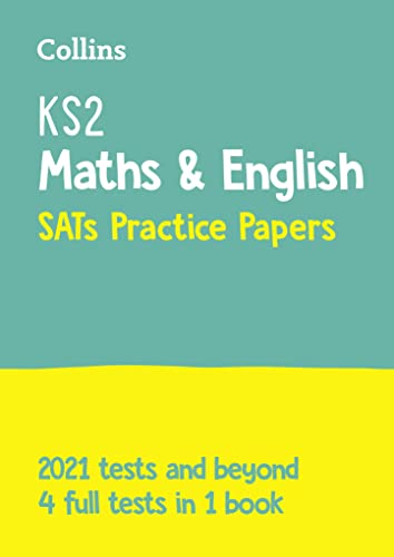 Beispielbild fr KS2 Maths and English SATs Practice Papers: For the 2024 Tests (Collins KS2 SATs Practice) zum Verkauf von WorldofBooks