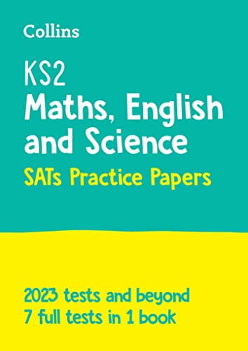 Stock image for KS2 Maths, English and Science SATs Practice Papers: For the 2024 Tests (Collins KS2 SATs Practice) for sale by WorldofBooks